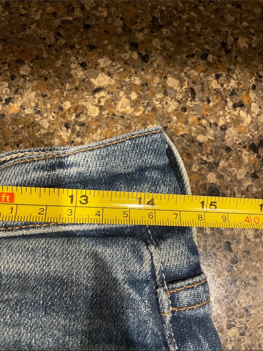 MOTHER Superior The Tomcat Ankle Fray The Last Supper Rainbow Patch Jean Size 28 - Picture 13 of 15